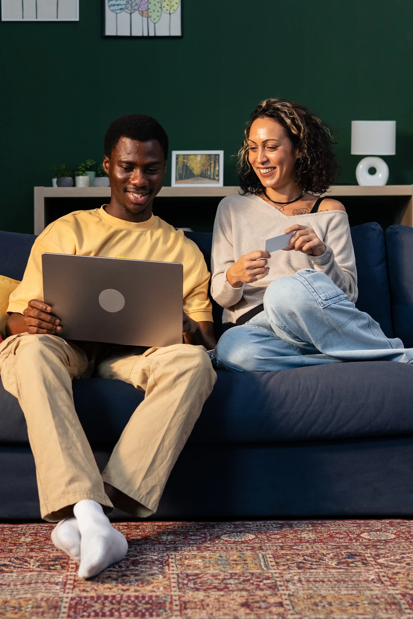 Couple navigating a life transition together